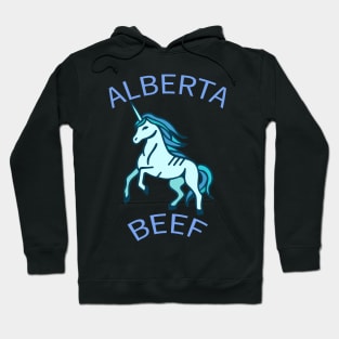 Alberta Beef Einhorn Design Hoodie